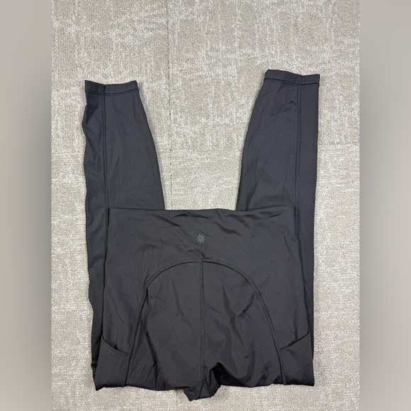 Athleta Ultimate Stash Pocket 7/8 tight Black Work Out Womens Size Small - Picture 6 of 6